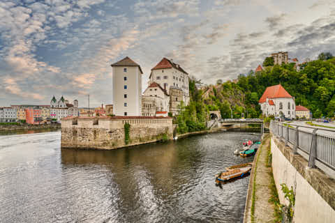 Gemeinde Passau Landkreis Passau Ilzmündung Passau (Dirschl Johann) Deutschland PA